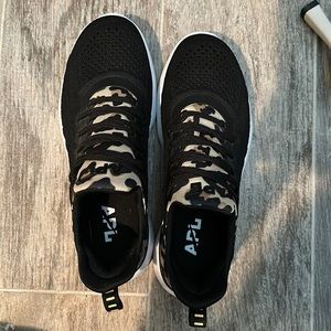 APL Techloom Tracers - black leopard print